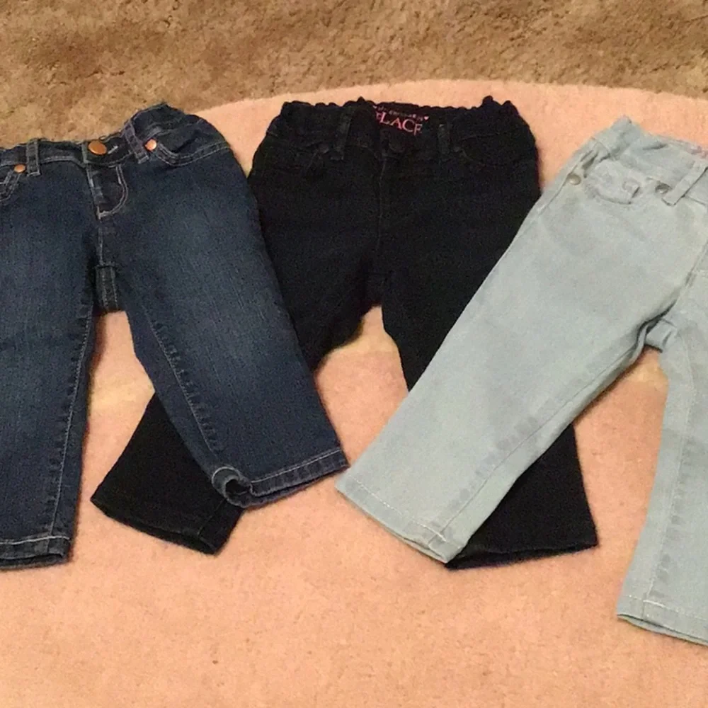 The Children’s Place trio: Light and Dark Kids Jeans
